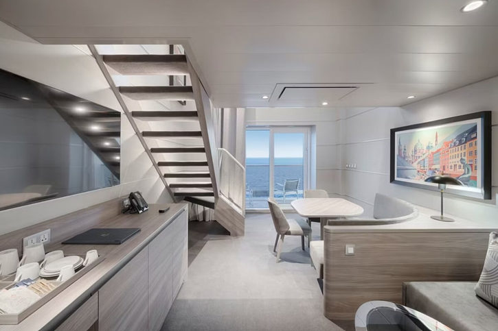 Apartmá MSC Yacht Club Duplex s vírivkou (YCD) – MSC World America